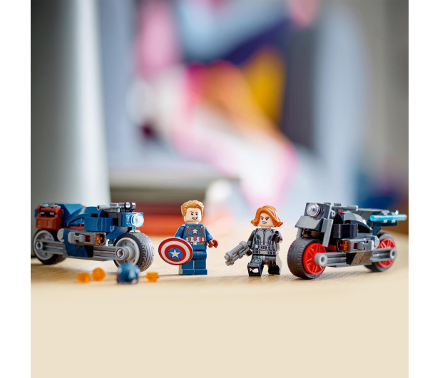 LEGO Marvel 76260 Motocykle Czarnej Wdowy i Kapitana Ameryki - 1144501 - zdjęcie 13